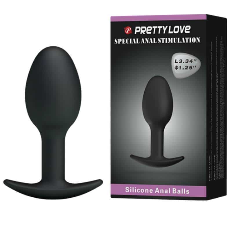Plug Anal Silicone Pretty Love 6.5cm