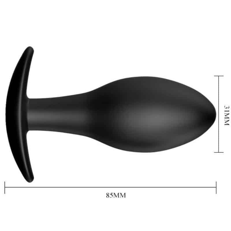 Plug Anal Silicone Pretty Love 8.5cm Plug Anal Silicone Pretty Love 8.5cm