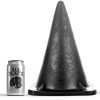 30cm Black Triangle Butt Plug