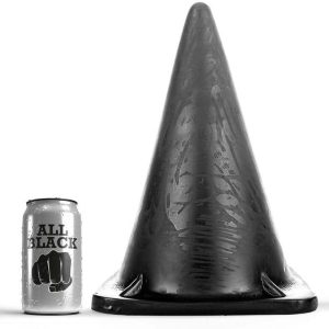 30cm Black Triangle Butt Plug