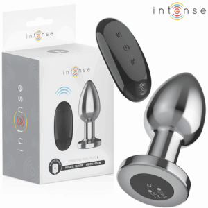 Metal Anal Plug with 10 Vibrations