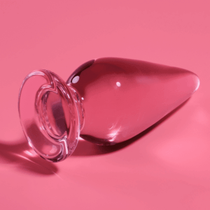 Borosilicate Glass Anal Plug Model 4 by IBIZA
