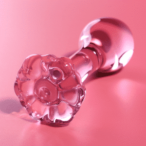 Borosilicate Glass Anal Plug Model 2