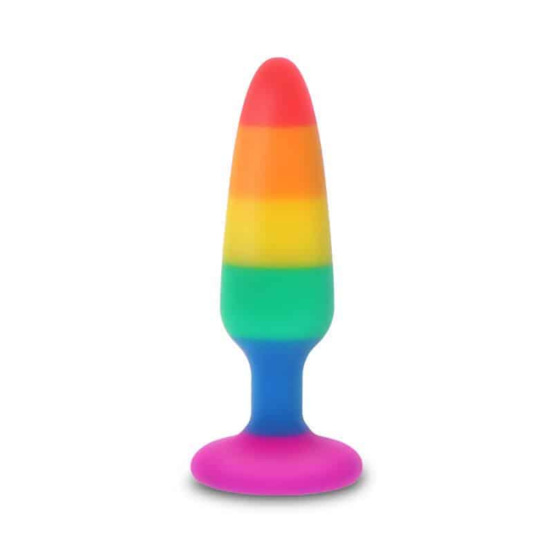 Plug Twink Orgulho 8,5cm Bandeira LGBT