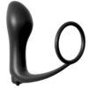 Ass-Gasm Cockring Vibrating Plug