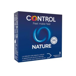 Control Condoms Natural Latex 3 Pack