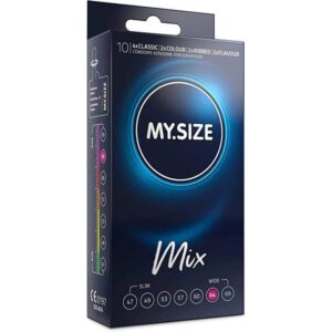 Mix Condoms 10 Pack 64mm