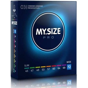 Pro Condoms 72mm 3 Pack