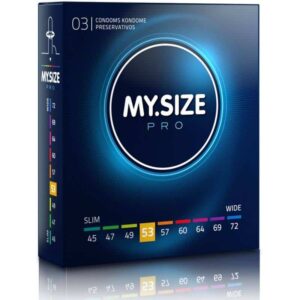 Custom Fit Condoms 53mm 3 Pack