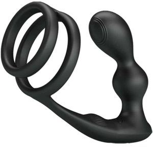Pretty Love - MARSHAll PENIS RING WITH Anal VIBRATOR AND REMOTE Control