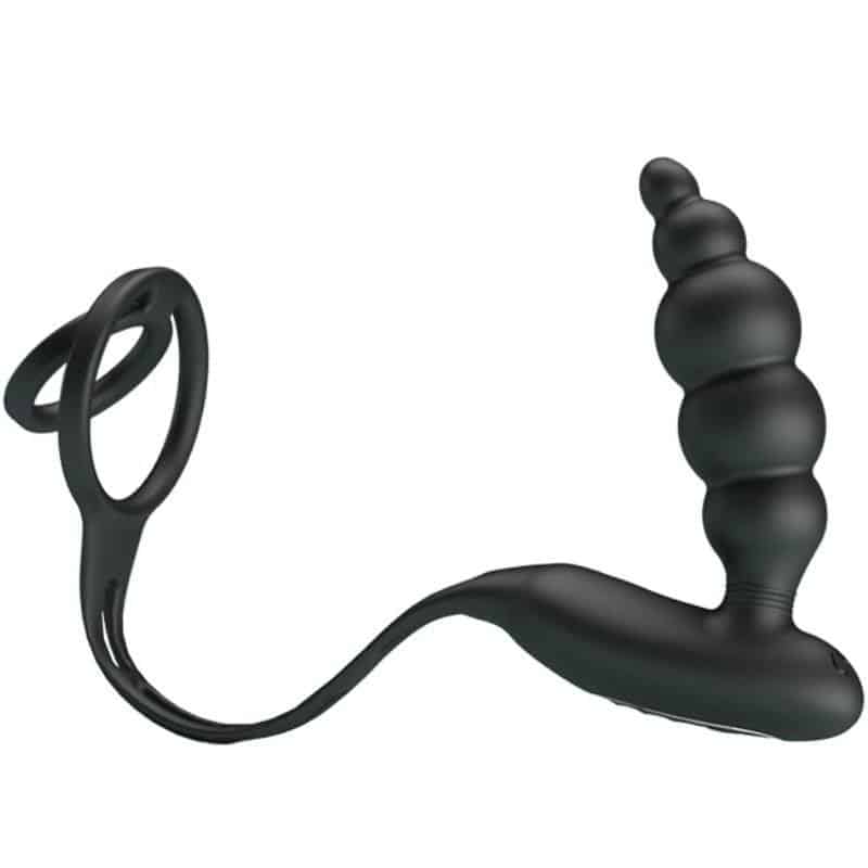 Pretty Love Penis Ring Vibrator Plug
