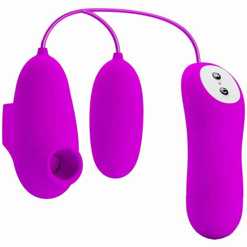 Pretty Love Dual Stimulation Bullet Vibrator