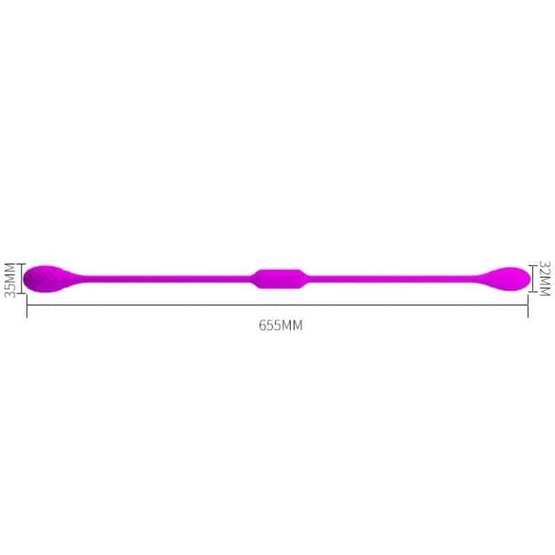 Pretty Love Whip 2 - Rechargeable Couples Vibrator Pretty Love Whip 2 - Rechargeable Couples Vibrator