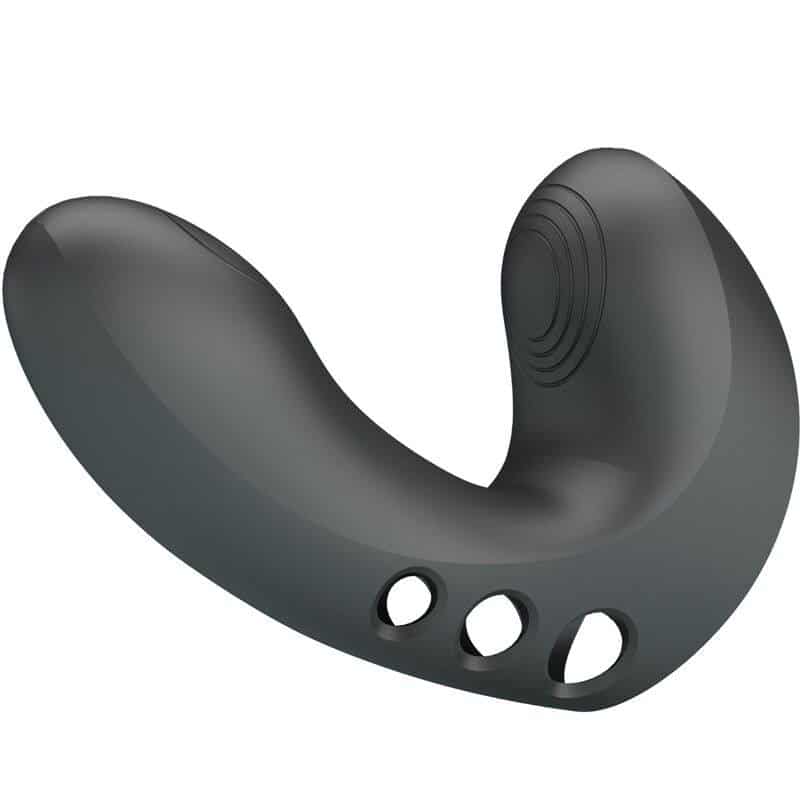 Black FINGER VIBRATOR Pretty Love Camelia