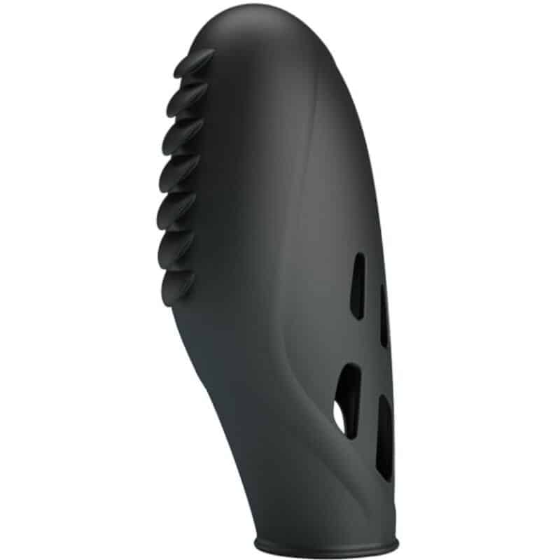 Pretty Love - Black Silicone Finger Massager