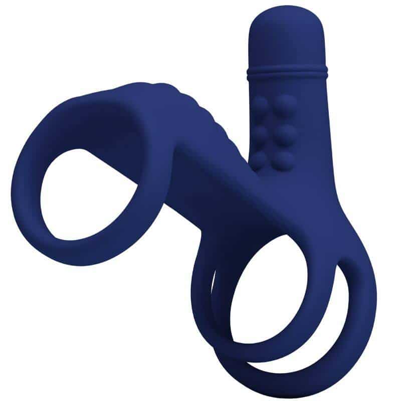 Pretty Love Elish Ring Blue Vibrator