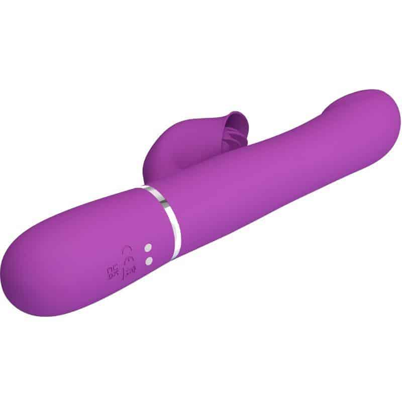 Pretty Love Purple Rabbit Vibrator with Dual Motors Pretty Love Purple Rabbit Vibrator with Dual Motors
