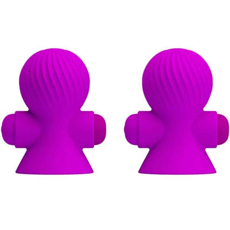 Pretty Love Nipple Vibrator with 12 Modes Lilac