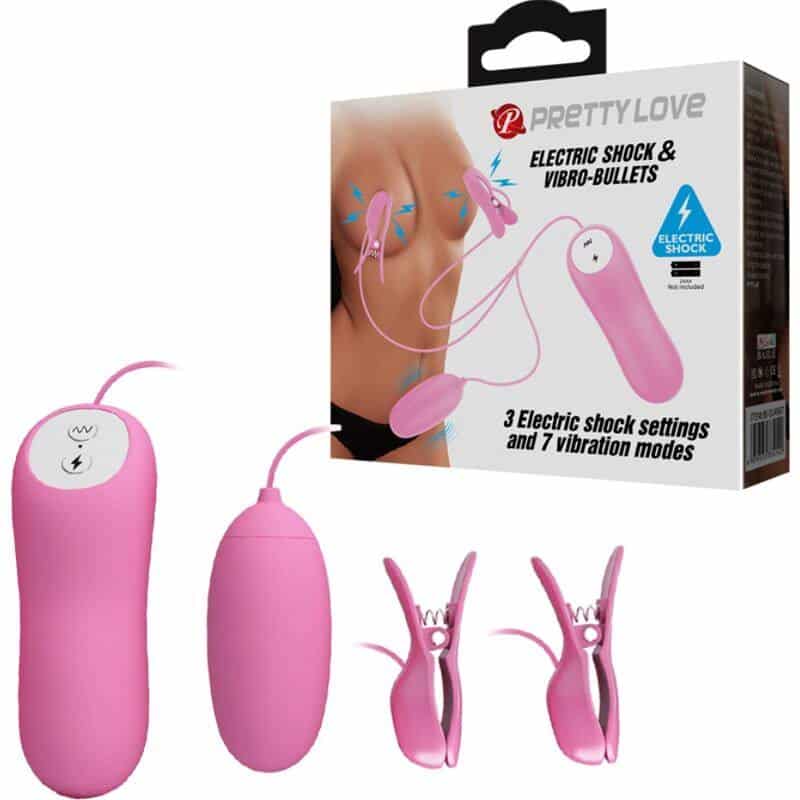 Pretty Love - Estimulador de Mamilos com Vibração Rosa Pretty Love - Estimulador de Mamilos com Vibração Rosa