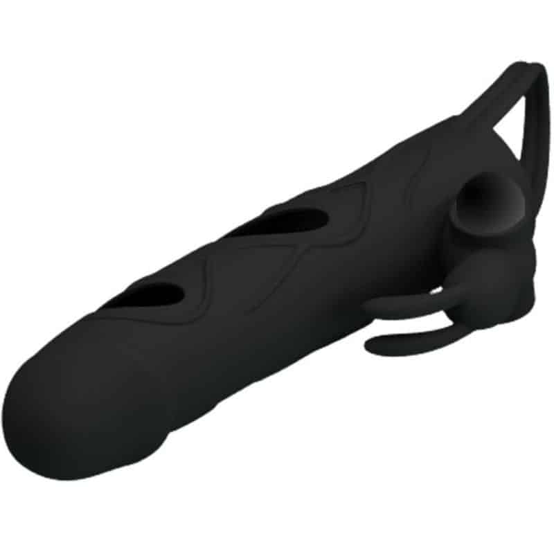 Pretty Love - Extensor Silicone 14cm com Vibração Pretty Love - Extensor Silicone 14cm com Vibração