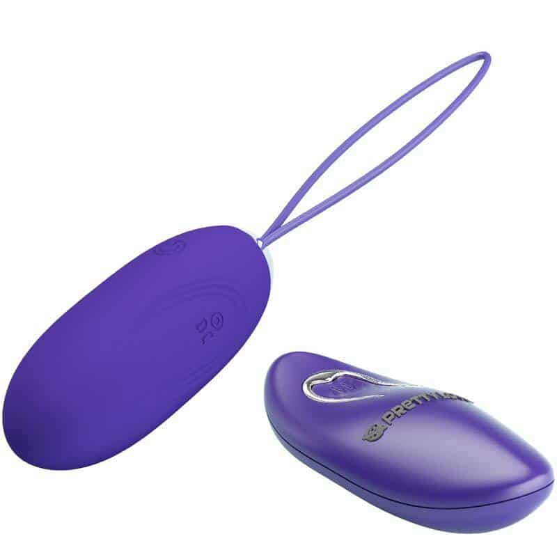 Pretty Love Remote Control Violet Egg Massager Pretty Love Remote Control Violet Egg Massager