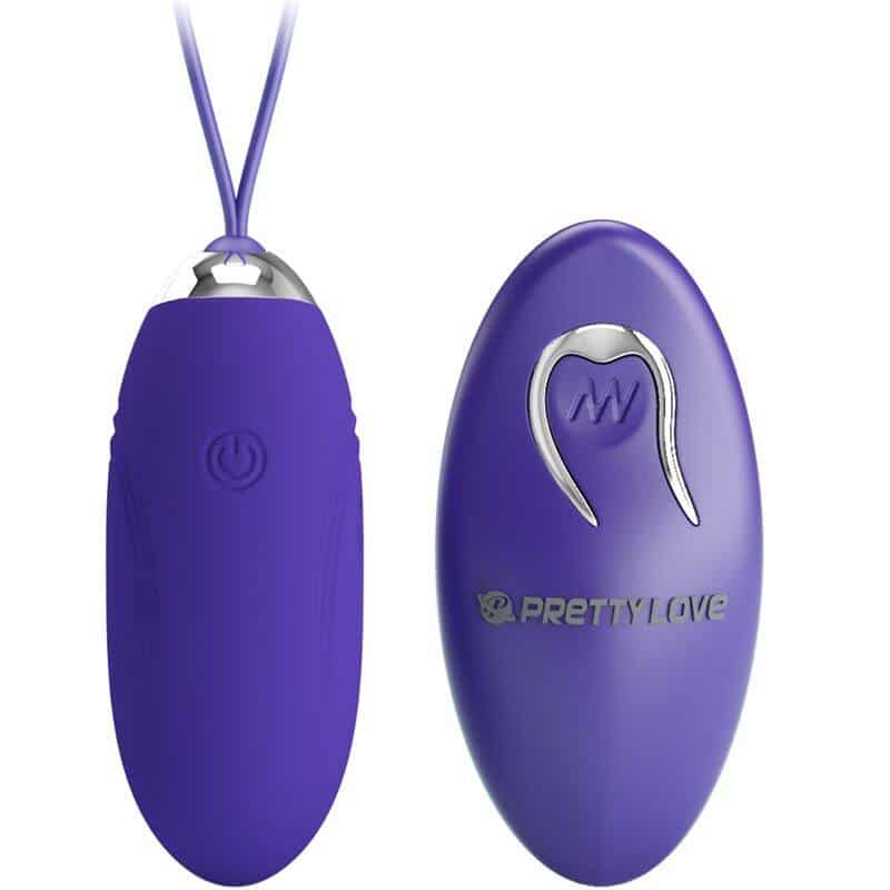 Pretty Love Remote Control Violet Egg Massager