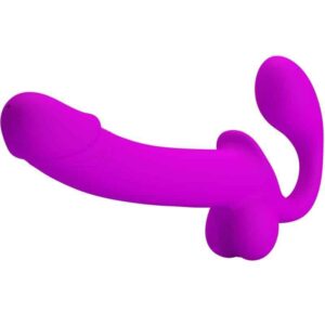Pretty Love KELPIE Double Strap-On Stimulator for Couples