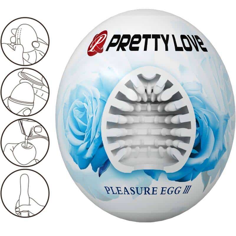 Pretty Love - EGG WHITE MALE MASTURBATOR FOR ULTIMATE PLEASURE