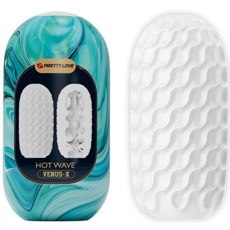 Pretty Love Hot Wave Male Stimulator Silicone