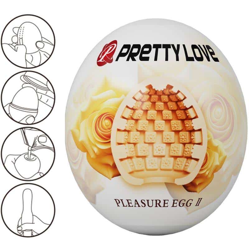 Pretty Love Male Flesh Egg Masturbator
