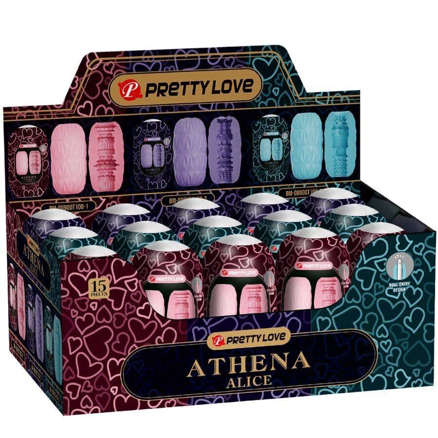 Pretty Love - ATHENA ALICE SET OF 15 VARIOUS MALE MASTURBATORS