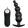 Pretty Love - Black SILICONE Anal PLUG WITH 12 VIBRATION SETTINGS