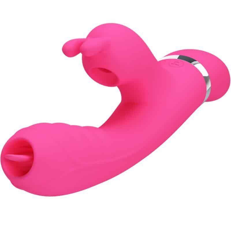Pretty Love - Pink Rabbit Vibrator with Multi Functions Pretty Love - Pink Rabbit Vibrator with Multi Functions