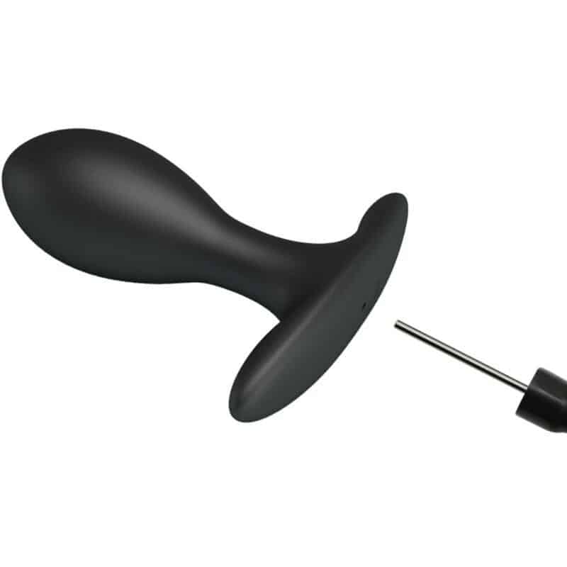 Pretty Love Black Inflatable Anal Probe Pretty Love Black Inflatable Anal Probe