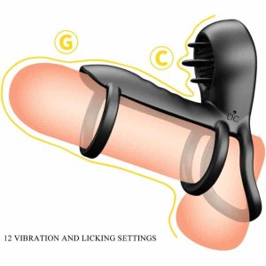 Pretty Love Penis Sleeve with 12 Vibrations