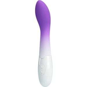 Pretty Love - VIBRADOR CURVO PONTO G 30 MODOS ROXO