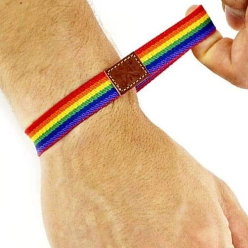 Pride Pulseira Goma Ajustável