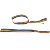 LGBT Flag Silver Ball Charm