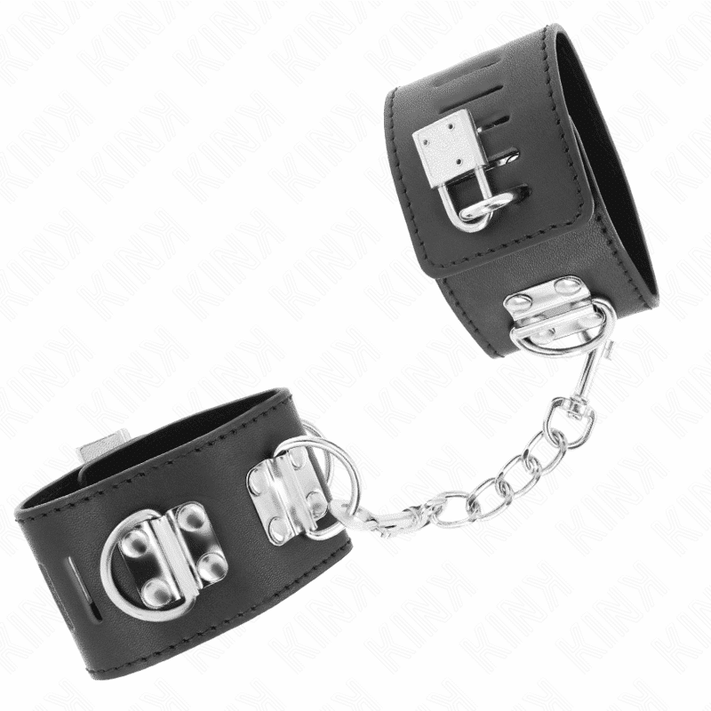 Kink Black Adjustable Wrist Cuffs Kink Black Adjustable Wrist Cuffs