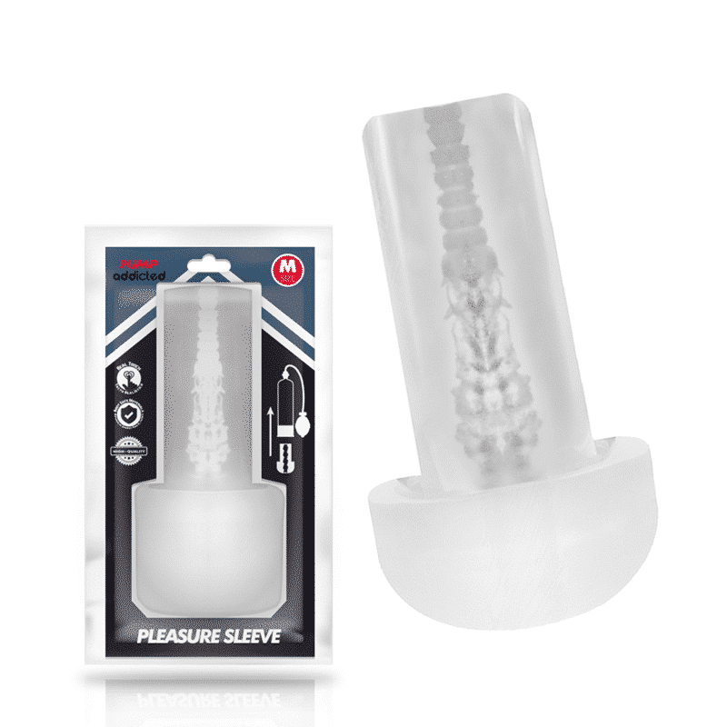 Pump Addicted M Size Masturbator Sleeve for Enhanced Pleasure