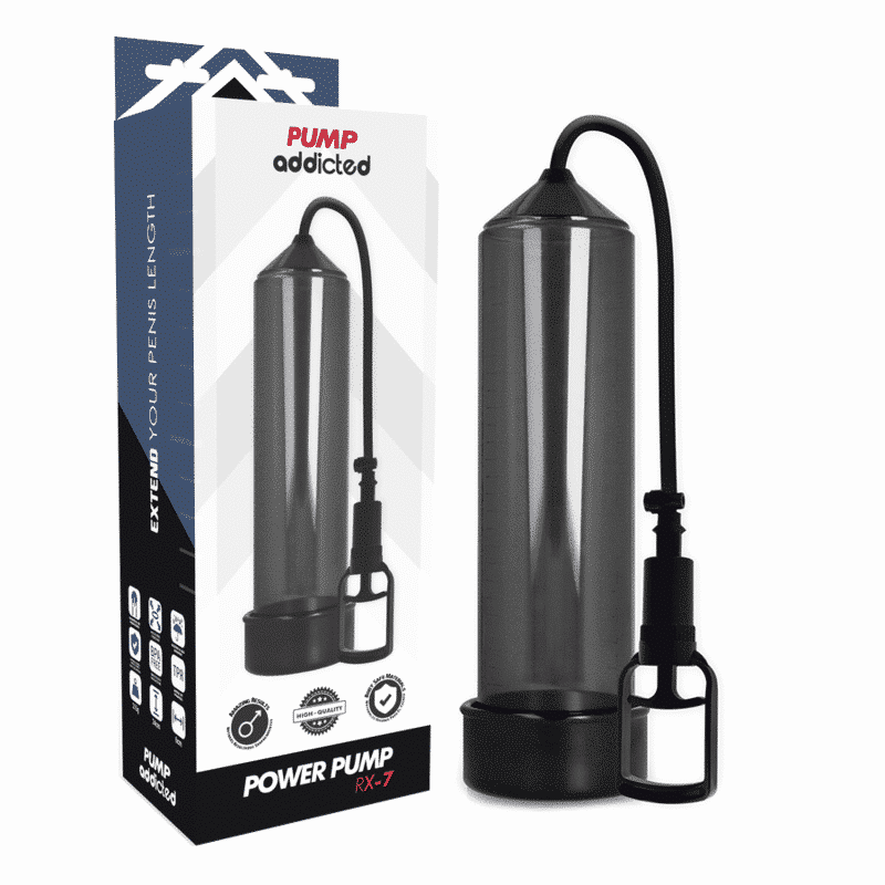 Pump Addicted RX7 Preto Bomba Peniana