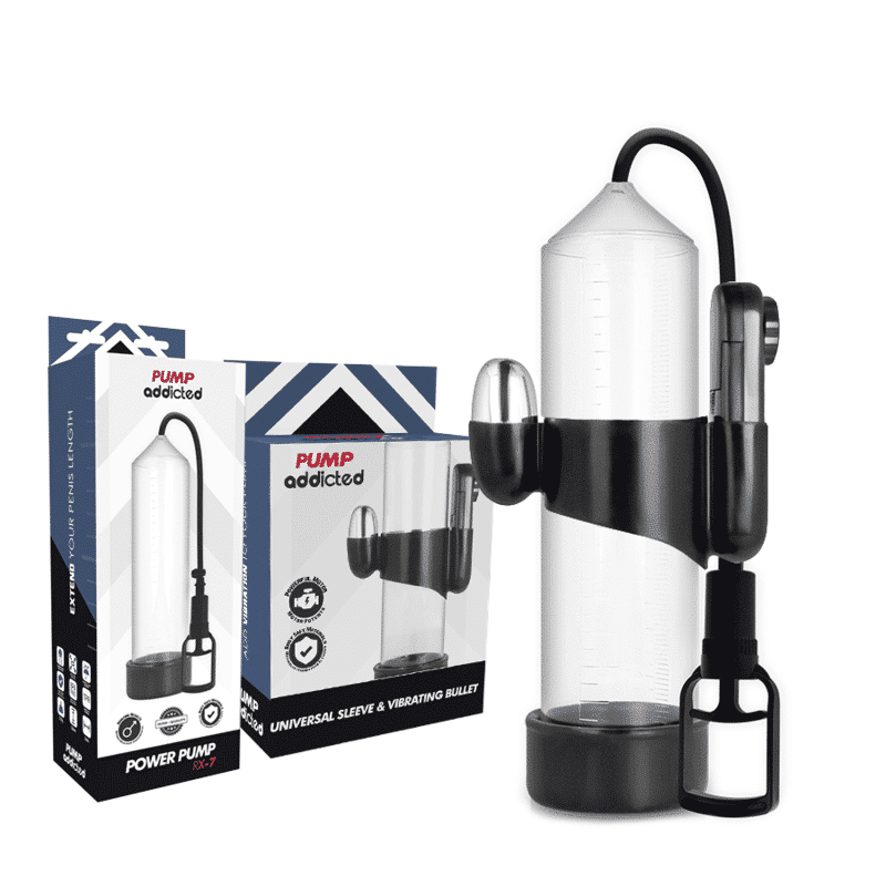 Pump Addicted RX7 Vibrador de Pênis Pump Addicted RX7 Vibrador de Pênis