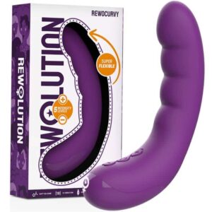 Rewolution - VIBRADOR RECARREGÁVEL FLEXÍVEL REWOCURVY