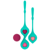 Deva Aqua Green: Entrenador Pélvico con 4 Bolas