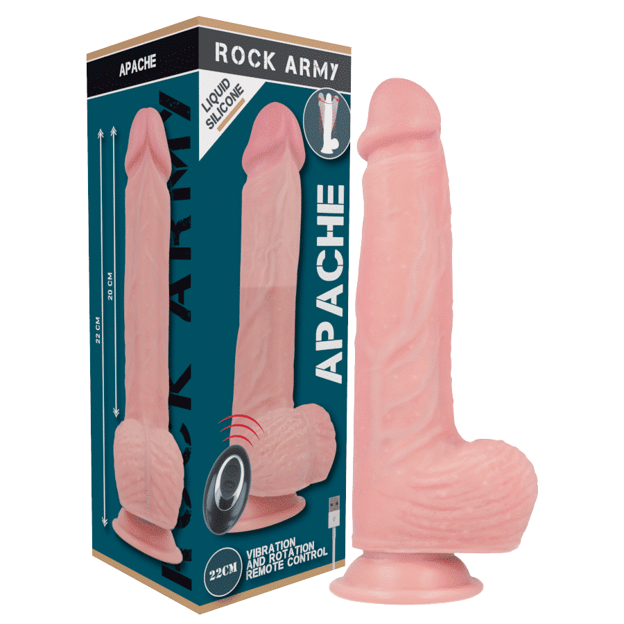 Rock Army Liquid Silicone Remote Control Vibrator