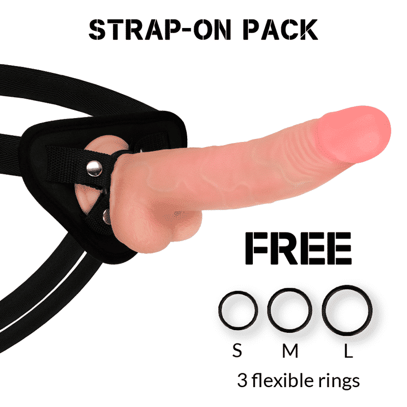 Rock Army Dual Density Leopard Strap-On