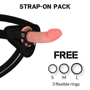 Rock Army Harness Dual Density Tiger Dildo