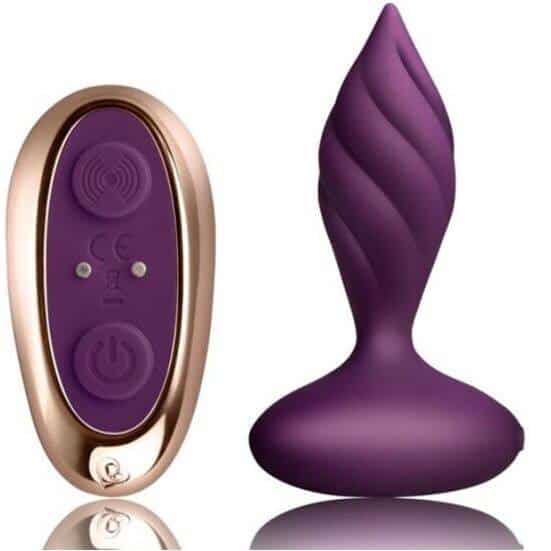 Rocks-Off Desire Anal Plug - Lilac Color