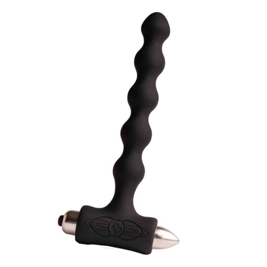 Rocks-Off Petite Sensations Pearls Black Vibrator Plug