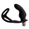 Rocks-Off RO-ZEN RRO Black Anal Plug with Vibrating Ring